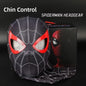 Spider Man Mask Mobile Eye Electronic Spider Man Desktop Decoration Sculpture Remote Control Christmas Gift for Adult