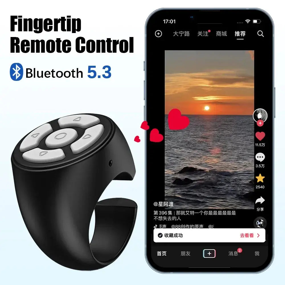 Hands-Free Wireless Scrolling Smart Ring Trendora